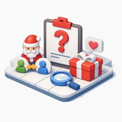 A Santa performing person matching.